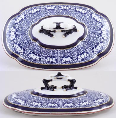 Vegetable Dish Cover c1878